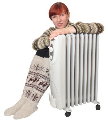 What are Baseboard Heaters? 1 image of A woman with a heater