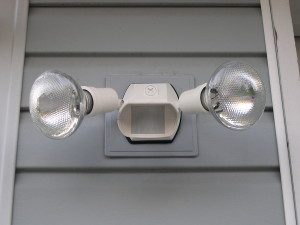 Image of flood lights.